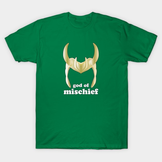 GOD OF MISCHIEF T-Shirt by Hou-tee-ni Designs